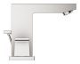 Смеситель для раковины GROHE Eurocube на 3 отверстия, суперсталь (20351DC0)