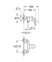 Смеситель для душа GROHE Euroeco, хром (32740000)