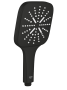 Ручной душ GROHE Rainshower SmartActive 130 Cube, 8,5 л/мин, 3 режима, матовый черный (265822430)