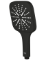 Ручной душ GROHE Rainshower SmartActive 130 Cube, 8,5 л/мин, 3 режима, матовый черный (265822430)