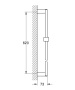 Душевая штанга GROHE Euphoria Cube 600 мм, хром (27892000)