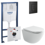 Комплект инсталляции GROHE Solido 3 в 1 с унитазом Тренд CN4008T и звукоизоляционным комплектом (NW0791)