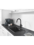 Смеситель для кухни GROHE Blue Professional с функцией фильтрации, с системой охлаждения и газирования воды, Wi-Fi, черный матовый (31323KS2)