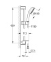 Готовый комплект для душа GROHE Eurostyle (NSB0008-1)