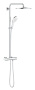 Душевая система GROHE Rainshower SmartActive 310 с термостатом для душа, белая луна (26647LS0)