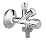 Вентиль угловой комбинированный GROHE 3/8 дюйма, хром (22034000)