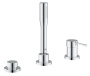 Смеситель для ванны GROHE Essence на 3 отверстия, хром (19976001)