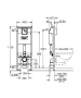 Система инсталляции для унитаза GROHE Rapid SL (38713001)