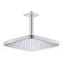 Верхний душ GROHE Tempesta cube 250, 9,5 л/мин, 1 режим, 142 мм, хром/белый (26688000)