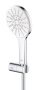 Душевой набор GROHE Rainshower SmartActive 130, 3 режима, 1500 мм, 9,5 л/мин, белая луна (26580LS0)