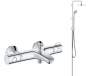 Душевая система GROHE New Tempesta 200 с термостатом для ванны, хром (NB0032)