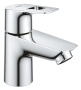 Кран для раковины GROHE BauLoop, без функции смешивания, гладкий корпус, хром (20422001/U) (УЦЕНКА - Царапины на корпусе)