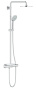 Душевая система GROHE Euphoria System 210 с термостатом для душа, хром (26363000)