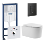 Комплект инсталляции GROHE 38811KF0 с унитазом Aquatek МИЯ и сиденьем с микролифтом (NW0155)
