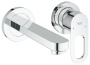 Смеситель для раковины GROHE BauLoop в комплекте с монтажной частью, хром (20289000)