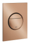 Панель смыва для унитаза GROHE Nova Cosmopolitan S, 3 режима, теплый закат матовый (37601DL0)