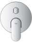 Внешняя часть смесителя для ванны GROHE Plus с переключателем на 3 положения, хром (24093004)