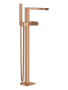 Внешняя часть смесителя для ванны GROHE Plus напольного монтажа, теплый закат, матовый (23846DL4)