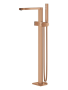 Внешняя часть смесителя для ванны GROHE Plus напольного монтажа, теплый закат, матовый (23846DL4)