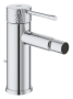 Смеситель для биде GROHE Essence с донным клапаном, хром (24178PF1)