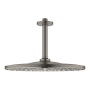 Верхний душ GROHE Rainshower 310 Mono с душевым кронштейном, темный графит матовый (26560AL0)