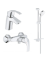 Готовый комплект для ванной комнаты GROHE Eurosmart, хром (NB0078)
