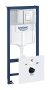 Комплект инсталляции для унитаза, GROHE Rapid SL 5 в 1 с панелью смыва Skate Cosmopolitan, хром (38827000)