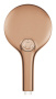 Ручной душ GROHE Rainshower SmartActive 130, 3 режима, теплый закат матовый (26574DL0)