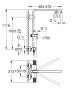 Душевая система GROHE Euphoria System с термостатом для душа, хром (26241001)