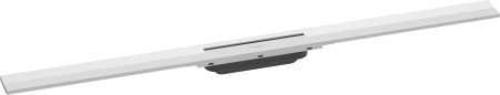 Внешняя часть трапа для душа hansgrohe RainDrain Flex, 100 см, укорачиваемая 56046700, матовый белый