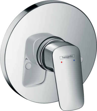 Внешняя часть смесителя для душа hansgrohe Logis скрытого монтажа 71606000, хром
