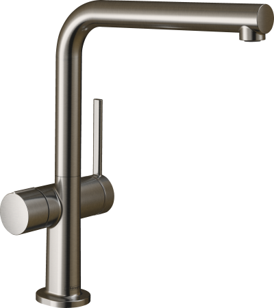Смеситель для кухонной мойки hansgrohe Talis M54 270, с запорным вентилем 72827800, под сталь
