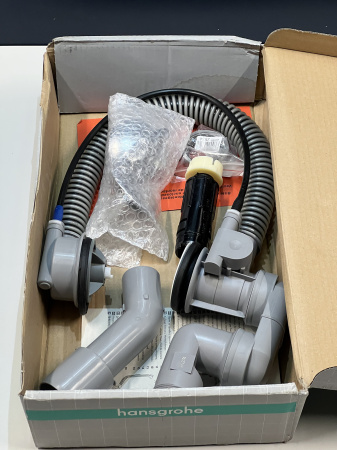 Слив-перелив для стандартных ванн hansgrohe Flexaplus 58143000/U, хром, уцененный товар