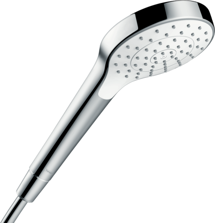 Ручной душ hansgrohe Croma S 110 1jet EcoSmart 26806400, белый/хром