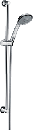Душевой гарнитур hansgrohe Raindance Classic 100 3jet со штангой 65 см 27843000, хром