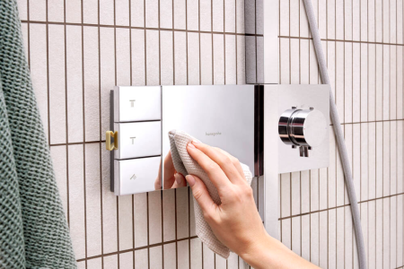 Душевая система hansgrohe Raindance Alive S Showerpipe 300 2jet с термостатом ShowerSelect Comfort, 24595000, хром