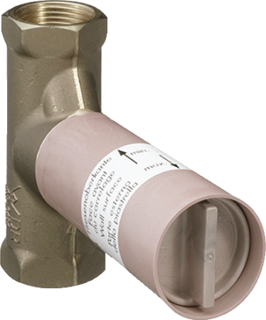 Встраиваемая часть запорного вентиля hansgrohe, керамическая 15974180