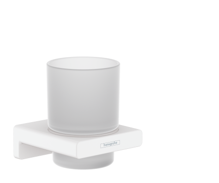 Стакан для зубных щеток hansgrohe AddStoris 41749700, матовый белый