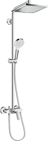 Душевая система hansgrohe Crometta E 240 1jet со смесителем для душа 27284000, хром