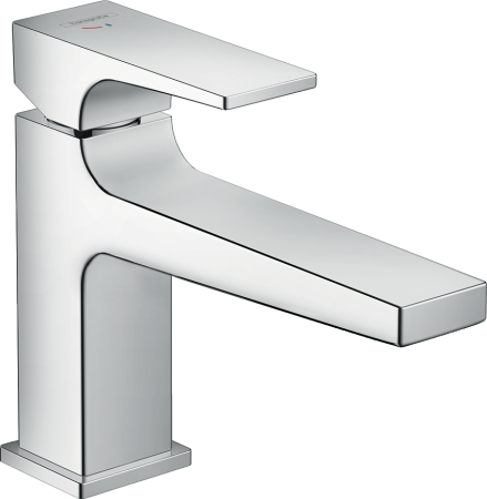 Смеситель для раковины hansgrohe Metropol 100 CoolStart, со сливным клапаном Push-Open 32503000, хром
