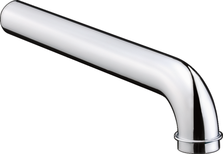 Патрубок hansgrohe изогнутый 300 мм 53555000, хром