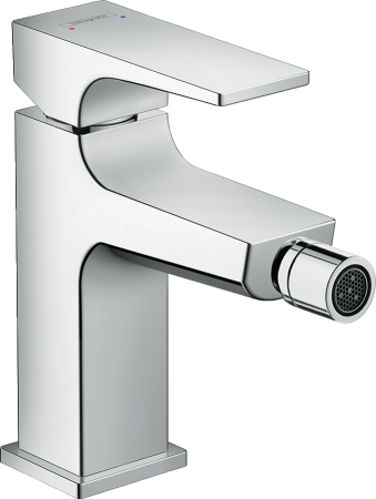 Смеситель для биде hansgrohe Metropol со сливным клапаном Push-Open 32520000, хром