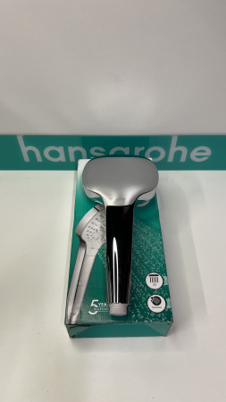 Ручной душ hansgrohe Croma Select E 110 3jet Multi 26810400/U, белый/хром, уцененный товар