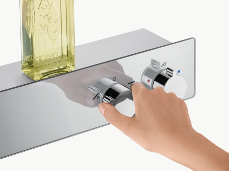 Термостат для душа hansgrohe ShowerTablet 600 на 2 потребителя 13108000, хром