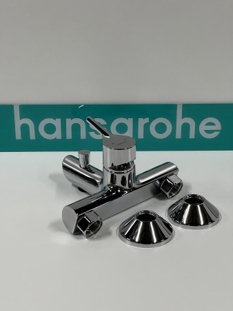 Смеситель для ванны hansgrohe Talis S 72400000/U, хром, уцененный товар
