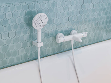 Термостат для ванны hansgrohe Ecostat Comfort, 13114700, матовый белый