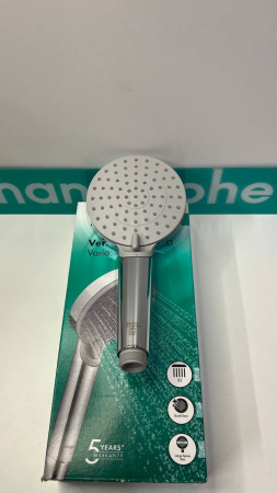 Ручной душ hansgrohe Vernis Blend 100 2jet Vario 26270000/U, хром, уцененный товар