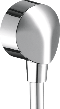 Шланговое подключение hansgrohe FixFit E без клапана обратного тока 27454000, хром