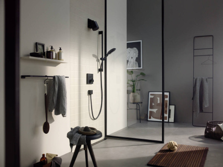 Душ для собак hansgrohe DogShower 150 3jet с массажной струей 26640670, матовый черный