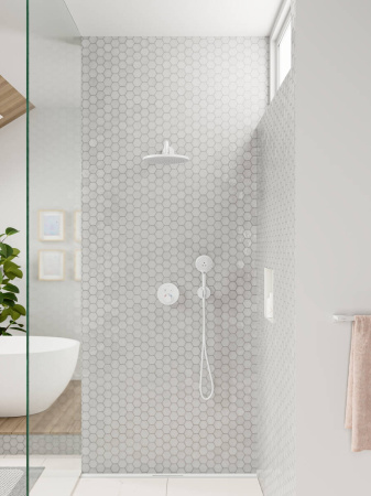 Верхний душ hansgrohe Croma 280 1jet 26220700, матовый белый